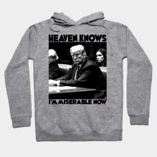 Heaven Knows I'm Miserable Now - Donald Trump Hoodie